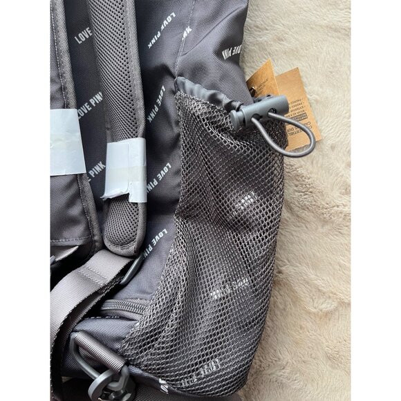 Convertible Campus Duffel Backpack Love Pink By Victorias Secret Black Durable & - Picture 7 of 10
